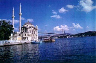Ortakoy Mosque & Bosphorus Strait